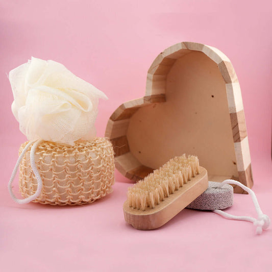 Exfoliating Bath And Shower Set