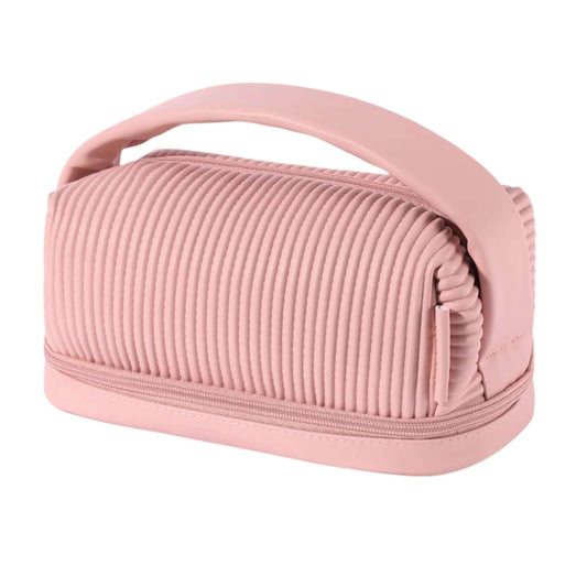 Large Two-Tiered Makeup, Skincare And Toiletry Bag