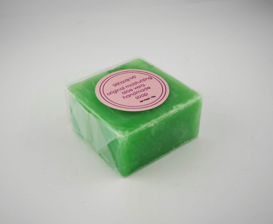 handmade aloe vera soap