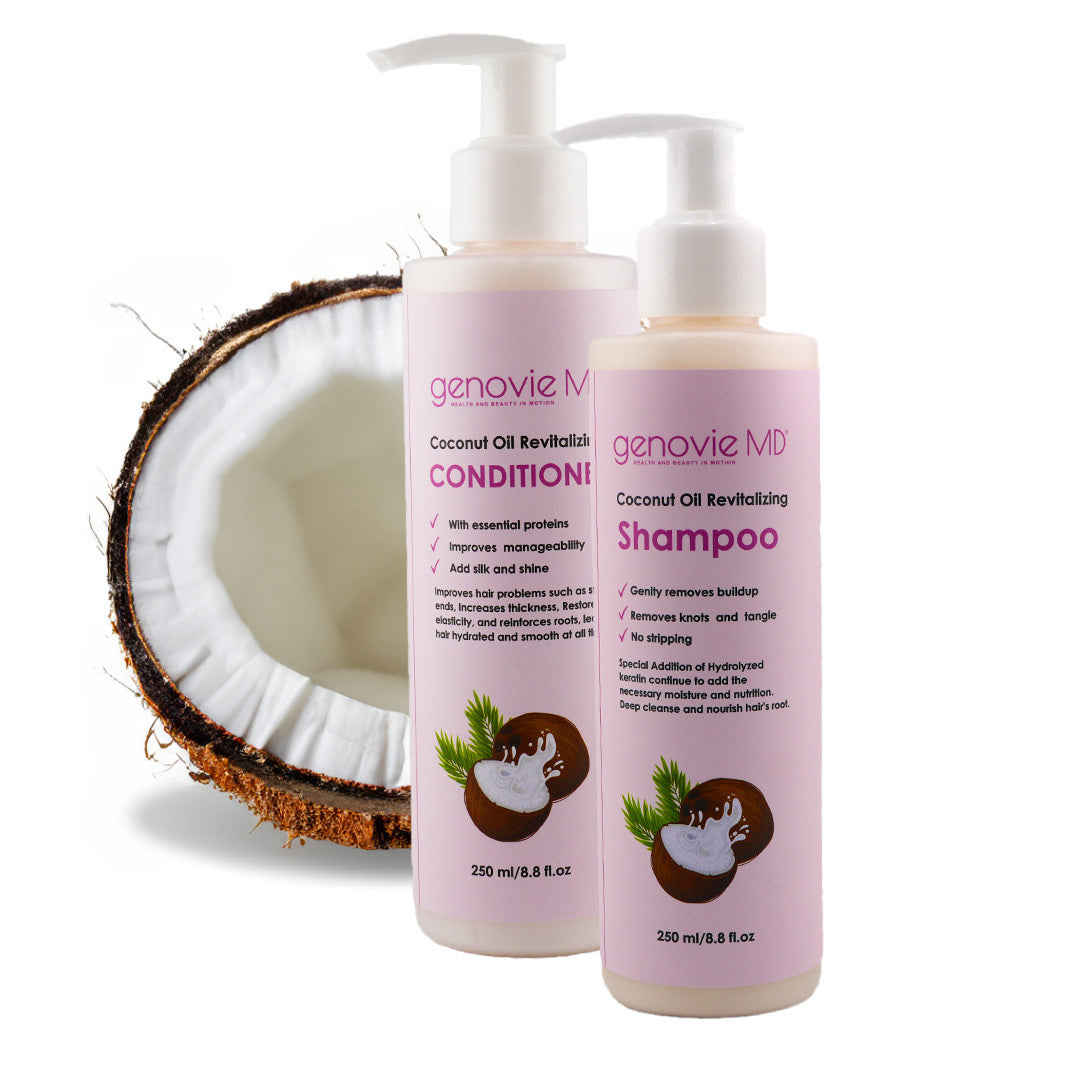 Coconut Oil Revitalizing Shampoo and Conditioner Duo