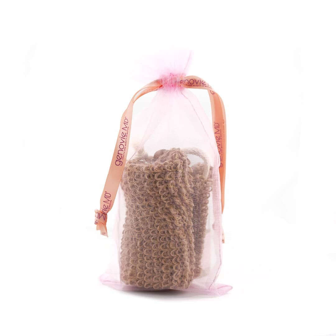 exfoliating soap pouch