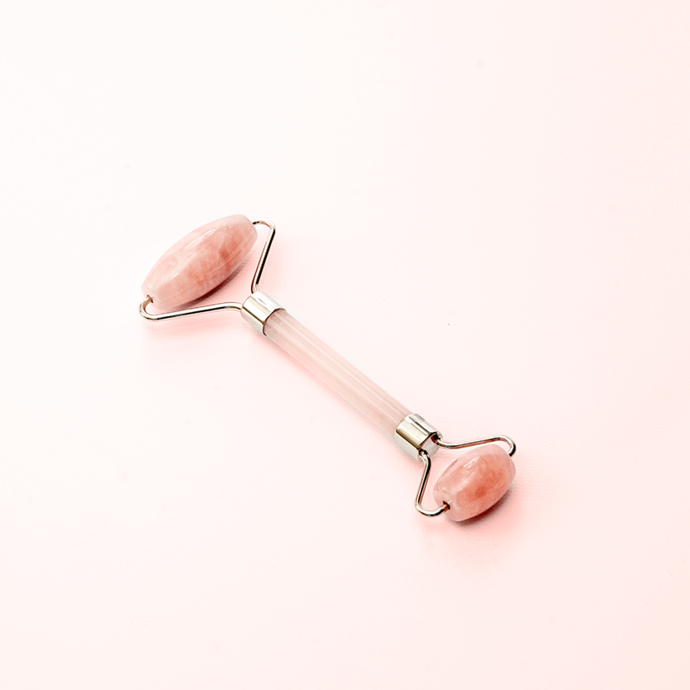 rose quartz roller